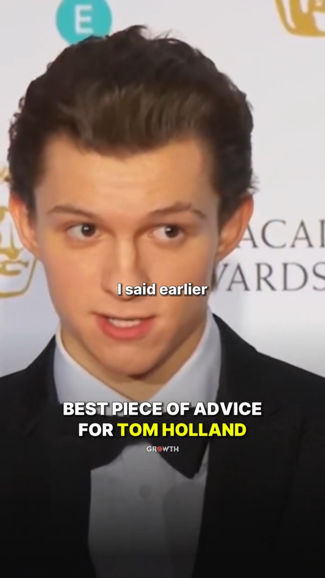 Best Piece of Advice for Tom Holland.